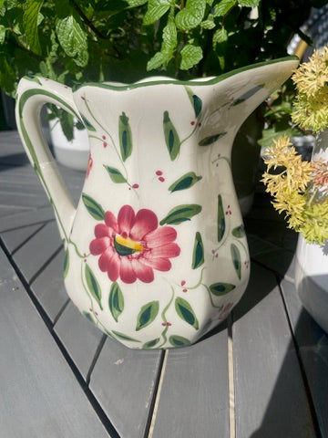 Floral Pitcher