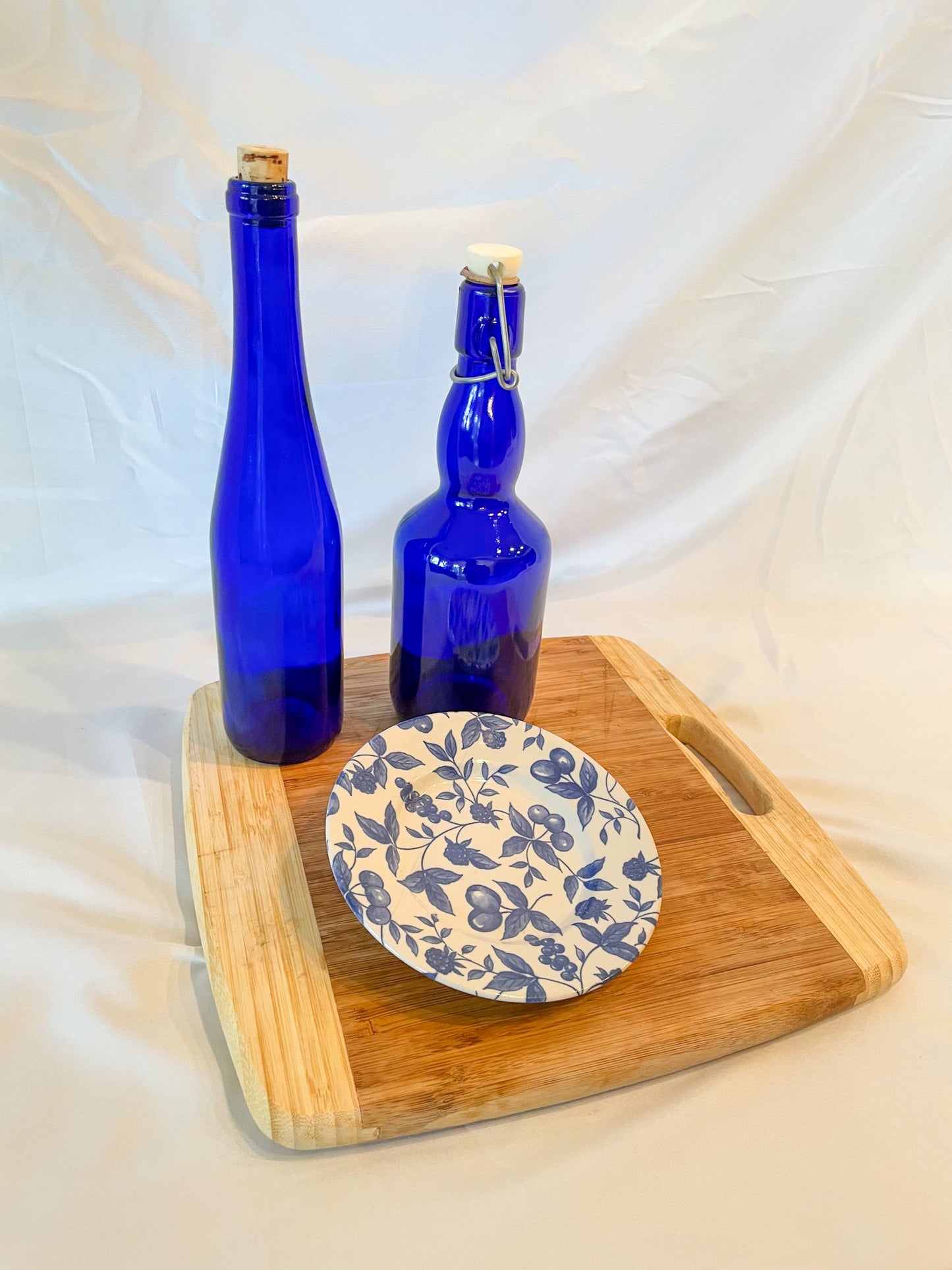 Cobalt Blue Bottles