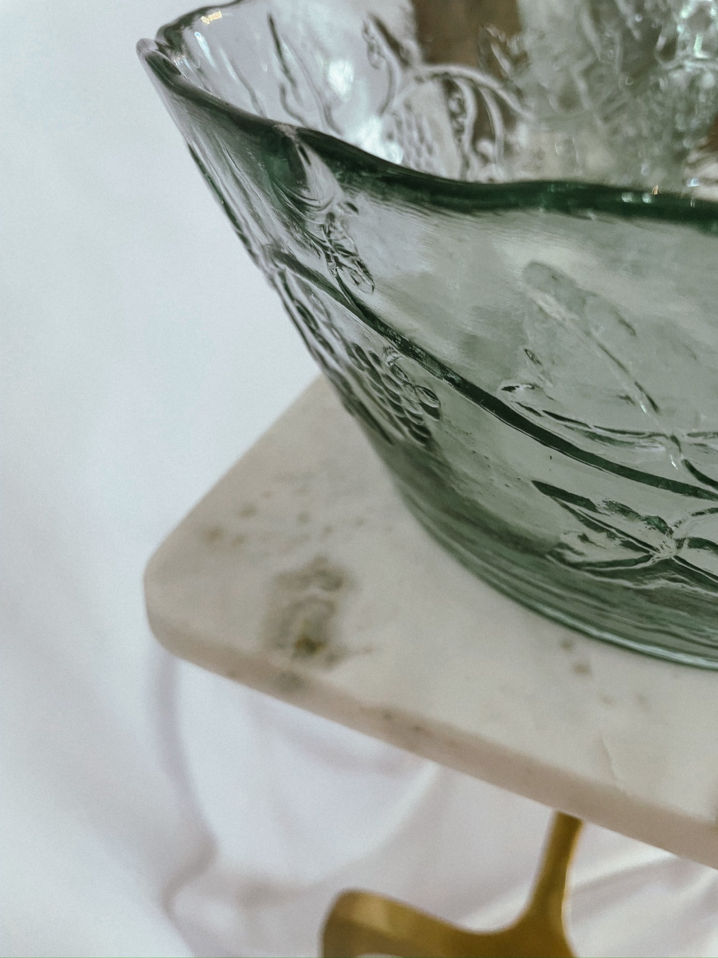 Large Spanish Glass Bowl