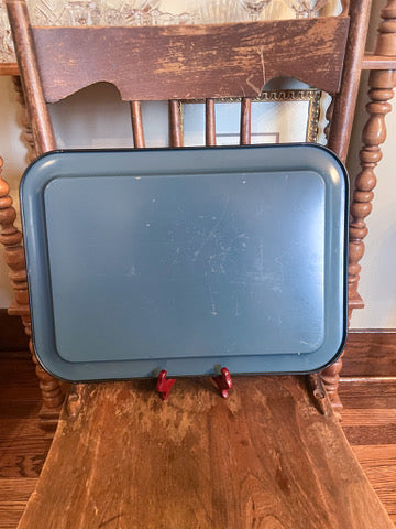 Painted Floral Tole Tray