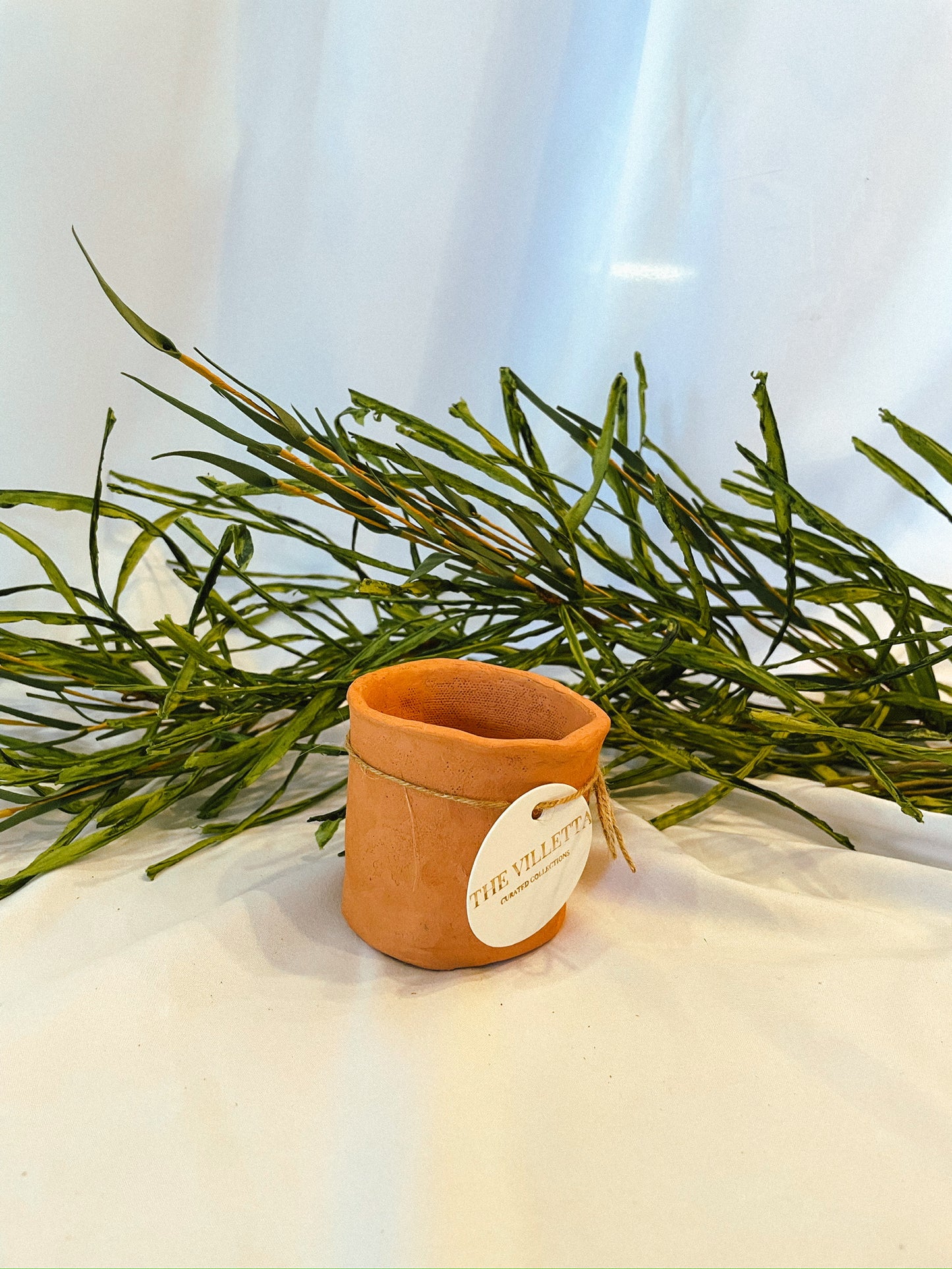 Rustic Terracotta Tea Light Holder