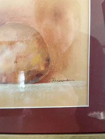 Vintage Pear Still Life Artwork (Signed)