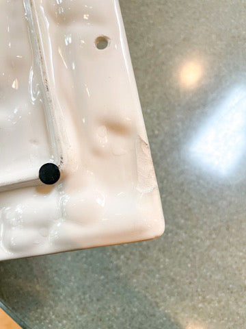 Vintage Ceramic Italian Tomato Hanging Tile