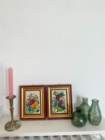 Umbrian Floral Oil Painting Set