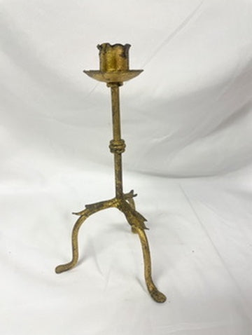 Italian Gold Candlestick Holder