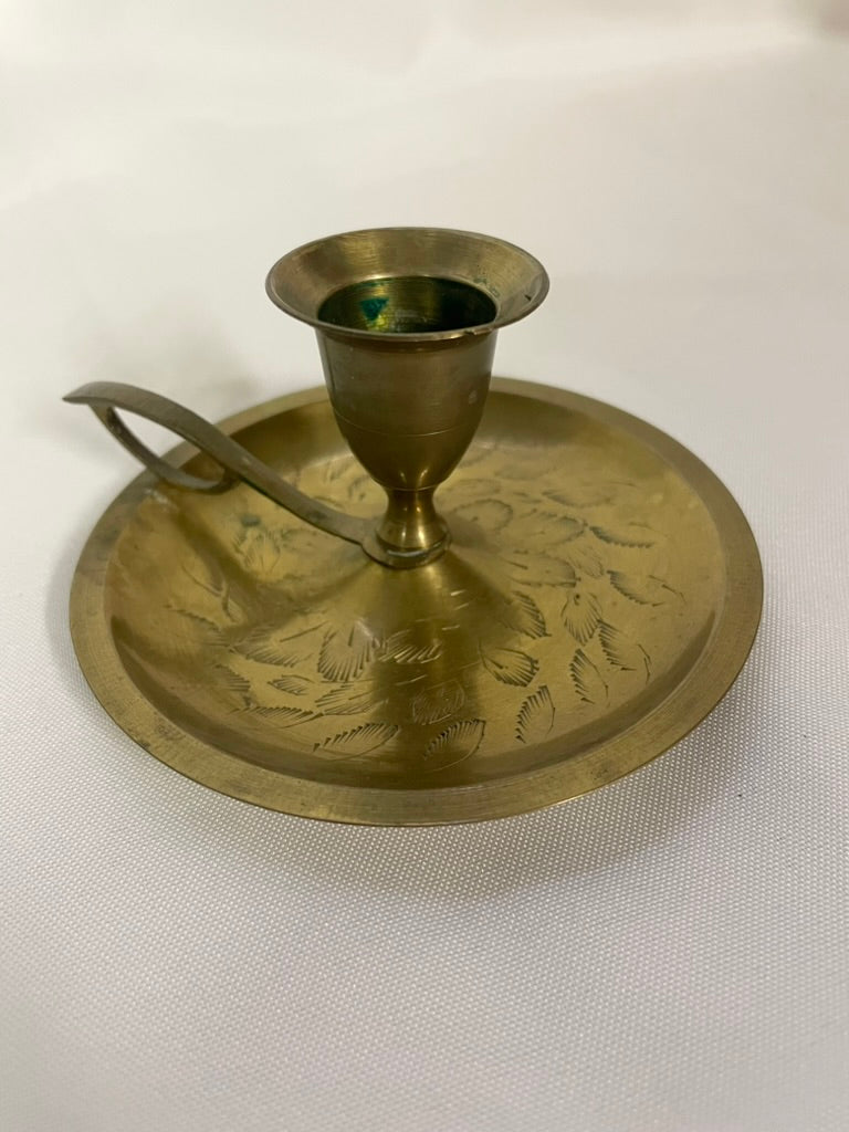 Brass Candlestick Holder