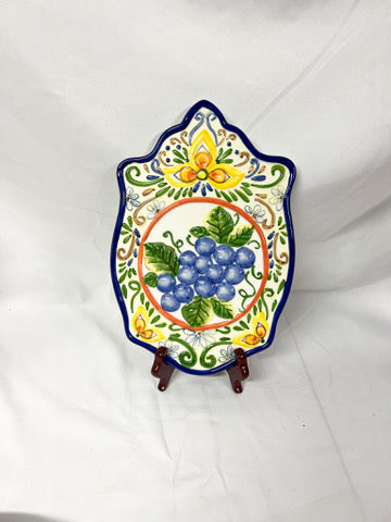 Hanging Lemon Themed Decorative Ceramic Tile