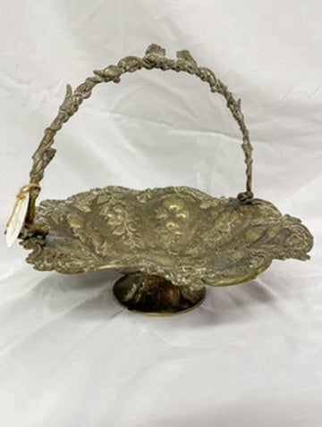 Antique American Silver-plated Centerpiece Basket