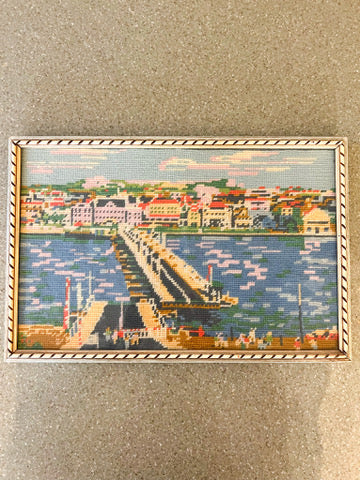 Summer on the Lake Needlepoint