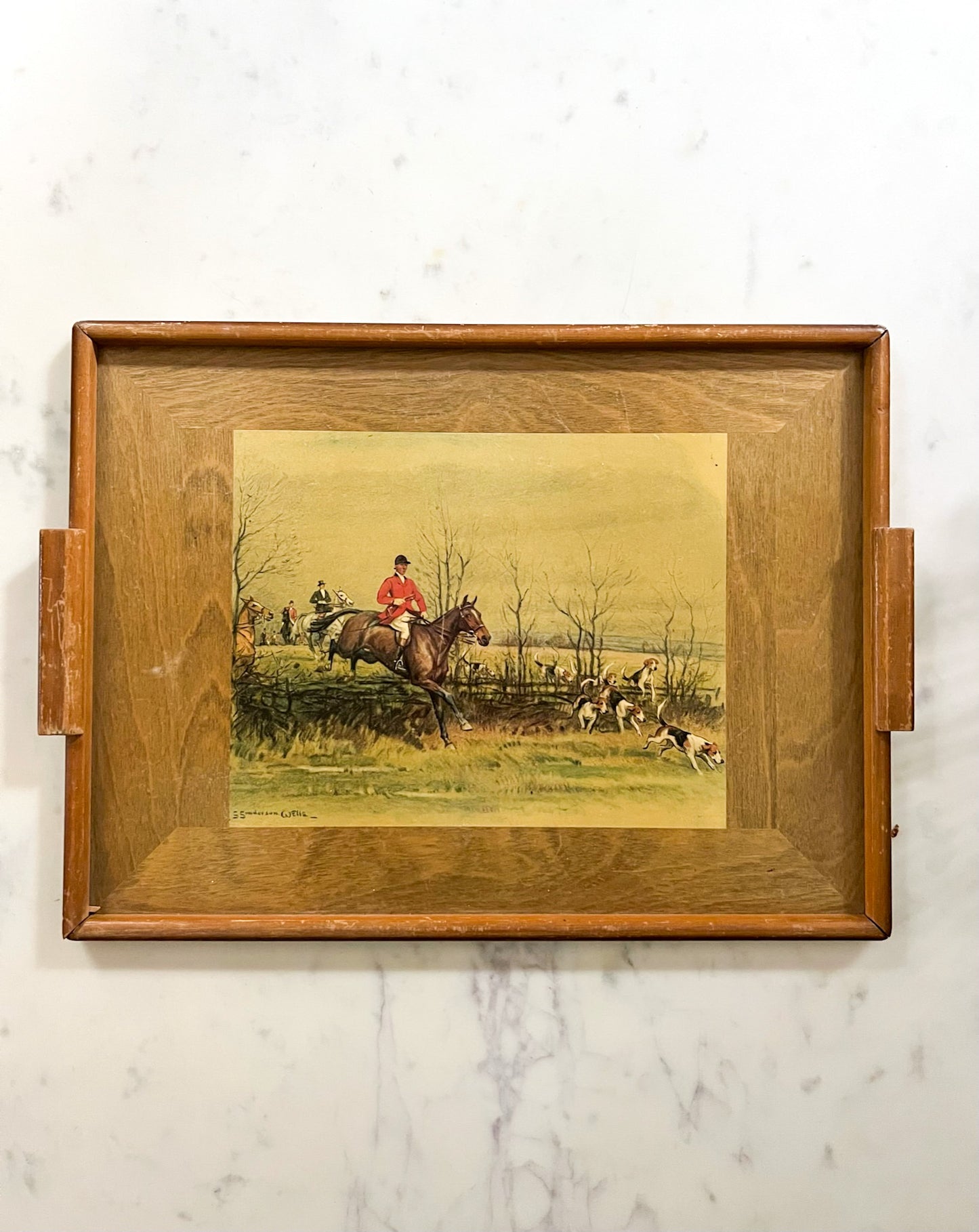 English Hunt Tray