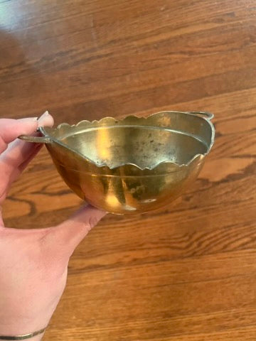 Italian Brass Bowl